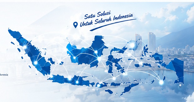 Peta jangkauan MB Express Indonesia